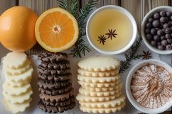 Cookies with chocolate chips Heap with fruits Product Image 1