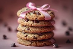 Cookies with chocolate chips Heap Product Image 1