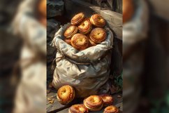 Chocolate chips cookies in sack Product Image 1
