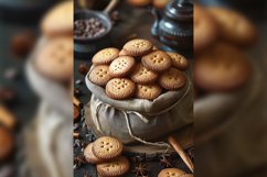 Chocolate chips cookies in sack Product Image 1