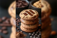 Cookies with chocolate chips Heap Product Image 1