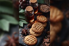 Cookies with chocolate chips Heap Product Image 1