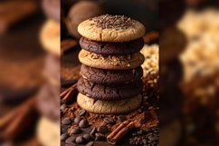 Cookies with chocolate chips Heap Product Image 1