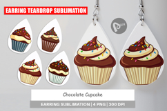 Earring Chocolate Cupcake Product Image 1