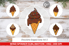 Wind Spinner Dipped Ice Cream Product Image 1