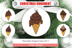 Ornament Dipped Ice Cream Product Image 1