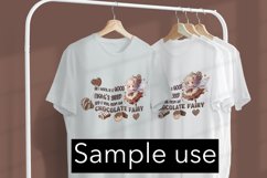 Chocolate Fairy Funny Saying - Chocolate Sublimation Product Image 3