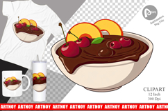 Chocolate Fondue Clipart Product Image 1