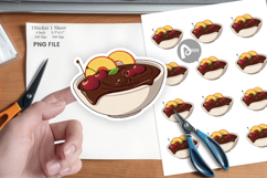 Chocolate Fondue Sticker Product Image 1