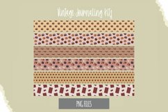 Chocolate Food with Vintage Color Seamless Pattern Stripe Product Image 1