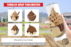 Tumbler Chocolate Scoop Product Image 1