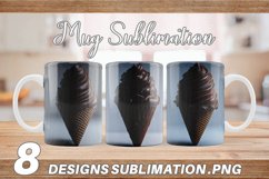 Chocolate Ice Cream | Mug sublimation design Product Image 1