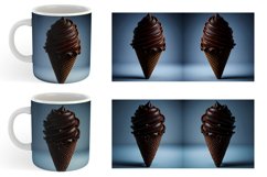 Chocolate Ice Cream | Mug sublimation design Product Image 4