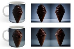Chocolate Ice Cream | Mug sublimation design Product Image 5