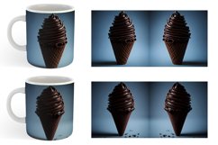 Chocolate Ice Cream | Mug sublimation design Product Image 6