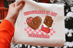 Chocolate is My Valentine PNG Product Image 2