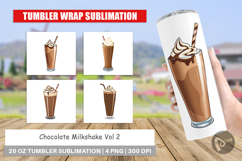 Tumbler Chocolate Milkshake Product Image 1