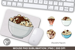 Mouse Pad Chocolate Popcorn Product Image 1