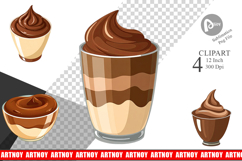 Chocolate Pudding Clipart Product Image 1