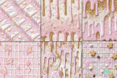 Chocolate Seamless Paper Sublimation Product Image 10