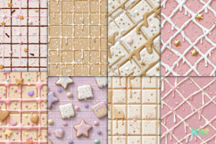 Chocolate Seamless Paper Sublimation Product Image 3