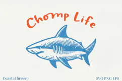 Summer Coastal Line Art Clipart | SVG & PNG |Summer Beach Product Image 1