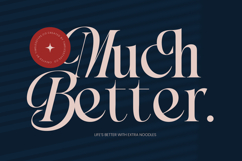 Chonza Bularoi - Modern Serif Font Product Image 7