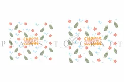 choose happy groovy skinny tumbler sublimation design for 20oz and 30oz skinny tumbler sublimation wrap