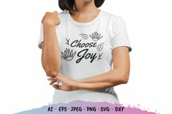 Choose Joy SVG File Product Image 1