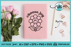 Choose JoyRetro SVG PNG DXF |Positive Encouraging Quote Product Image 5