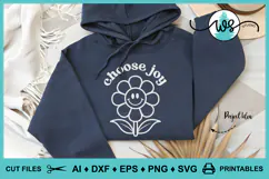 Choose JoyRetro SVG PNG DXF |Positive Encouraging Quote Product Image 7