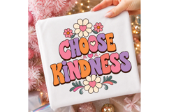 Choose Kindness Retro Back to School Png Product Image 3