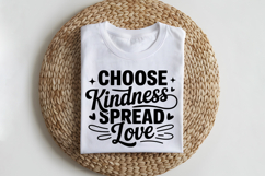 Choose Kindness Spread Love SVG | Be Kind SVG | Kindness SVG Product Image 2