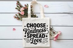 Choose Kindness Spread Love SVG | Be Kind SVG | Kindness SVG Product Image 4