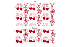 choquette valentine themed 40oz tumbler wrap design featuring valentine style artwork available as digital files ready to download for crafting and decor projects