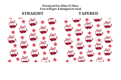 choquette valentine skinny tumbler sublimation wrap with high resolution and transparant background are for 20oz and 30oz skinny tumbler