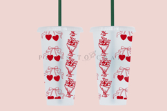 choquette valentine starbucks 24oz cold cup tumbler wrap svg presized template for tumbler venti suitable for cutting machine or sublimation