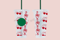 choquette valentine starbucks 24oz cold cup tumbler wrap svg presized template for tumbler venti suitable for cutting machine or sublimation