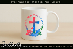 Chosen Blessed SVG for Cricut Christian T-shirt Mug Design Product Image 6