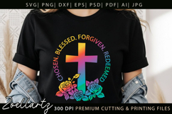 Chosen Blessed SVG for Cricut Christian T-shirt Mug Design Product Image 8