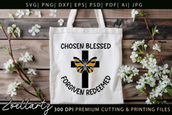 Chosen Blessed SVG for Cricut Christian T-shirt Mug Design Product Image 7