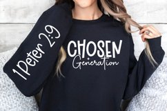 Chosen Generation Sleeve SVG, Christian SVG Design Product Image 2