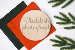 9 Round wood sign mockup JPG 300 dpi, blank wood sign mockup Product Image 5