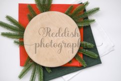 9 Round wood sign mockup JPG 300 dpi, blank wood sign mockup Product Image 7