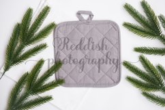 5 Pot holder mockup JPG 300 dpi, kitchen mockup Product Image 2