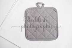 5 Pot holder mockup JPG 300 dpi, kitchen mockup Product Image 4