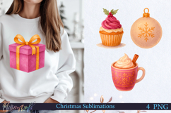 Christmas Sublimation | Mulberry Pie Color | Holiday night Product Image 1