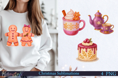 Christmas Sublimation | Mulberry Pie Color | Tea time Product Image 1