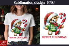 Merry Christmas tshirt Crochet Christmas Dog lover gift Product Image 1