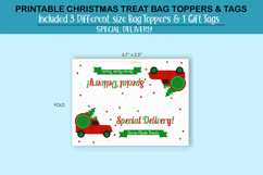 Christmas Special Delivery treat bag topper Product Image 2